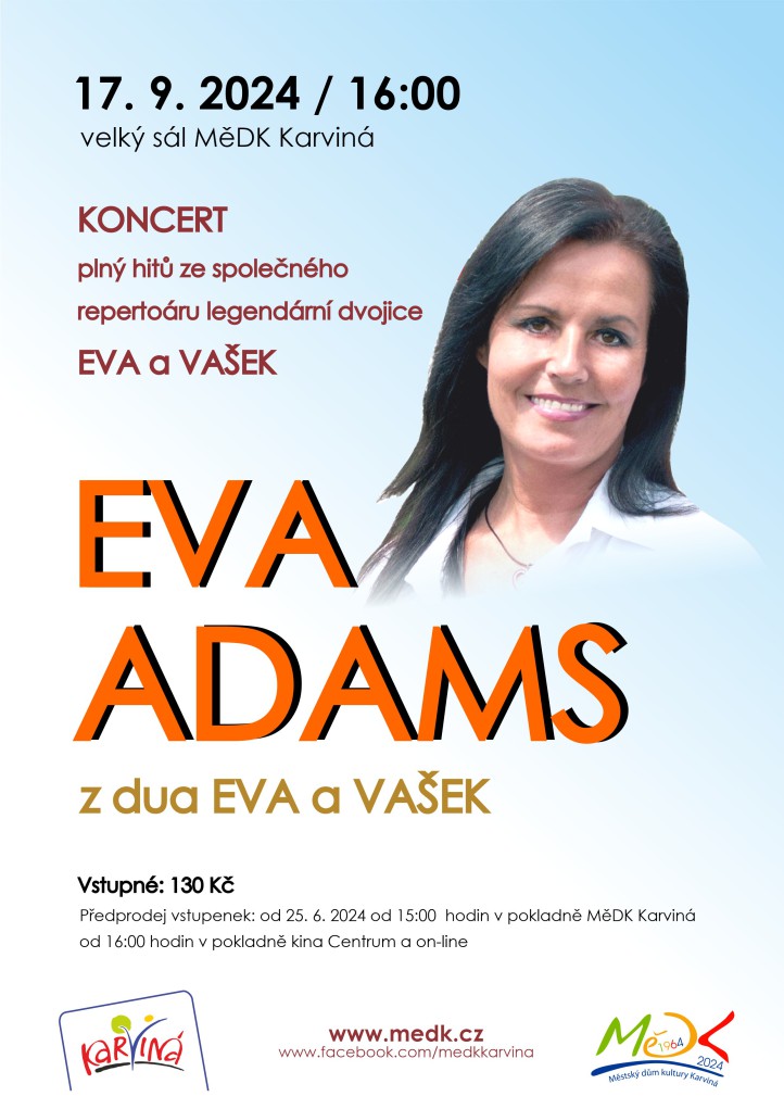 Eva Adams - koncert