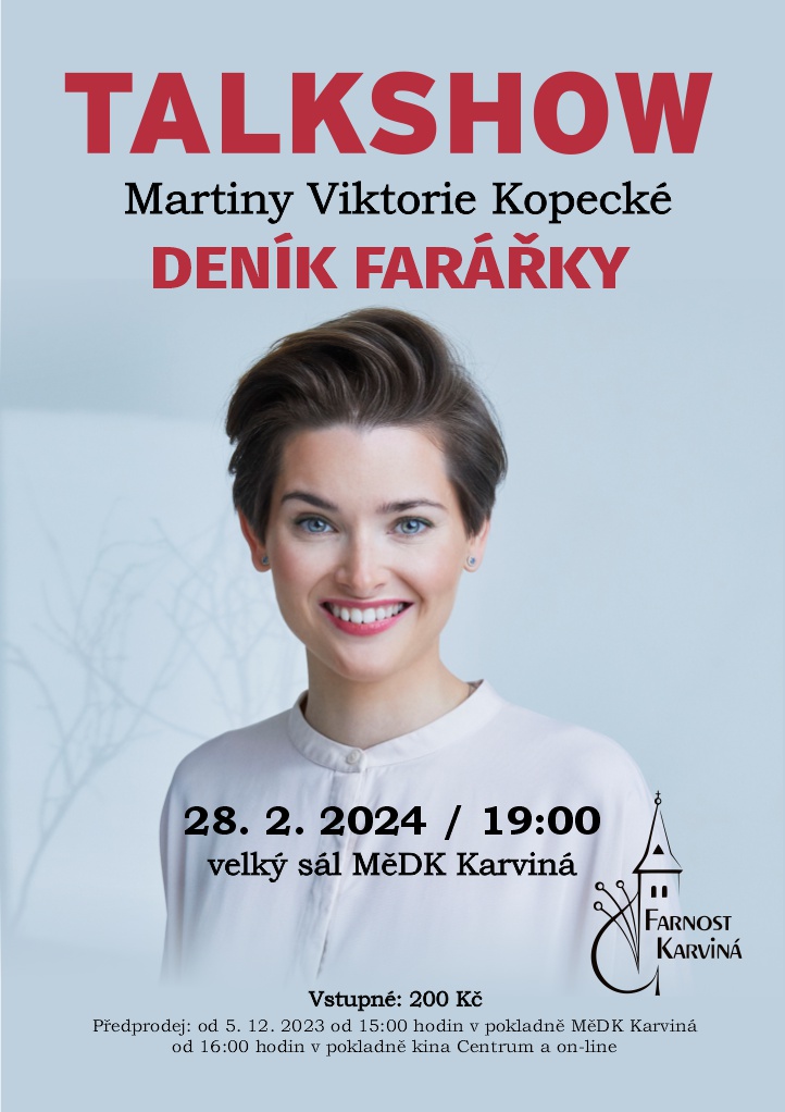Deník Farářky - Talkshow Martiny Viktorie Kopecké