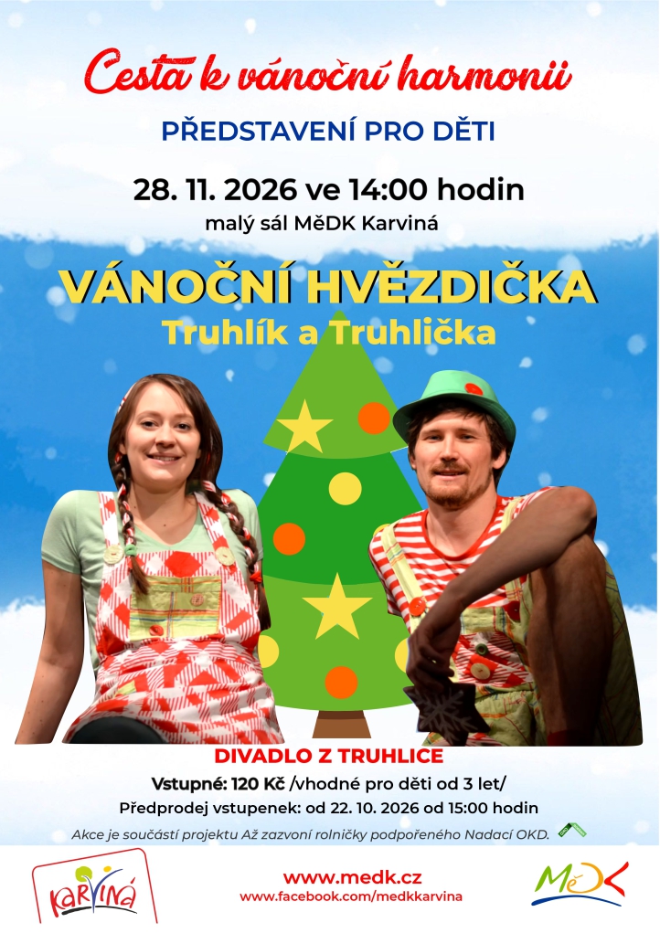 Vánoční hvězdička - Truhlík a Truhlička