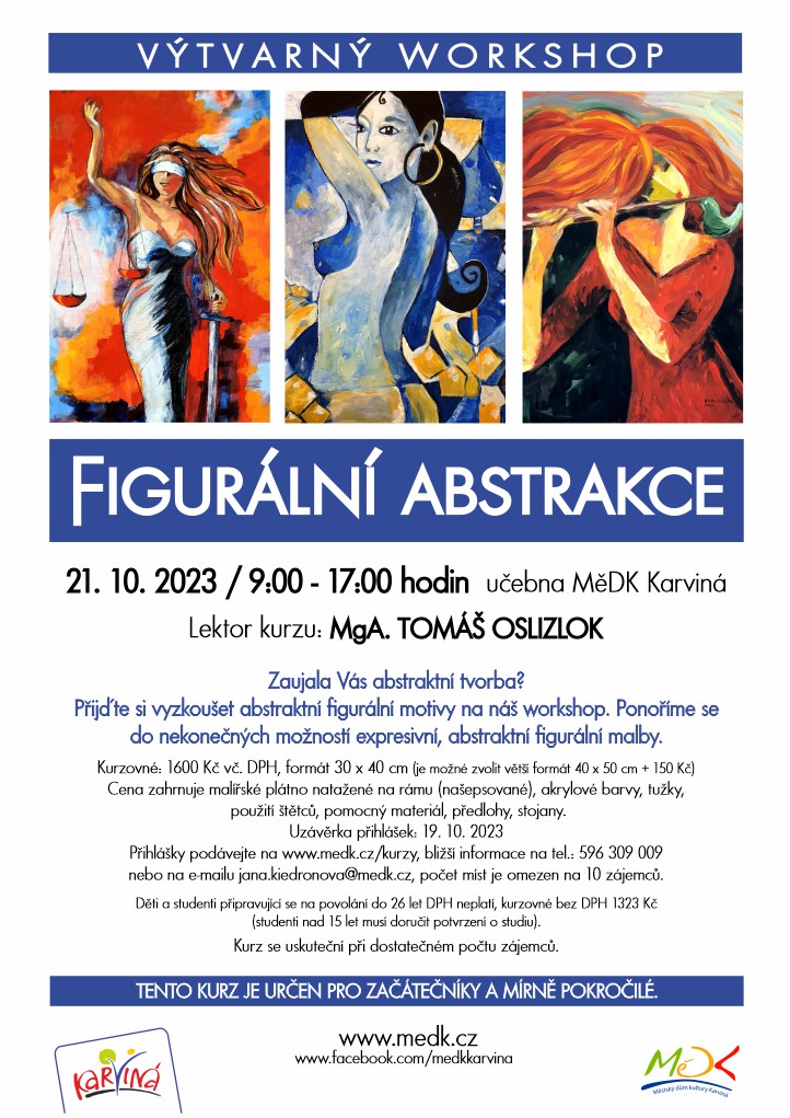 Figurální abstrakce - výtvarný workshop