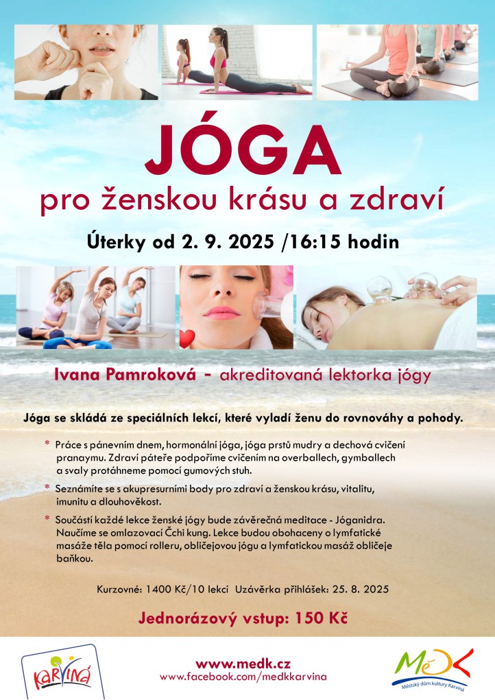 Jóga pro ženskou krásu a zdraví