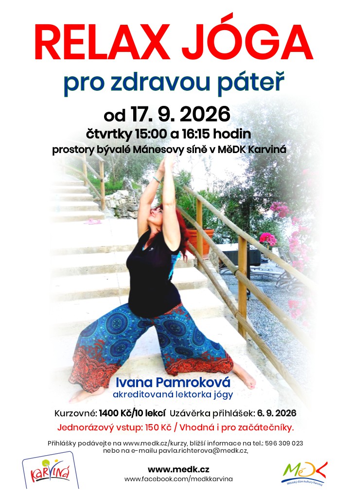 Relax jóga pro zdravou páteř