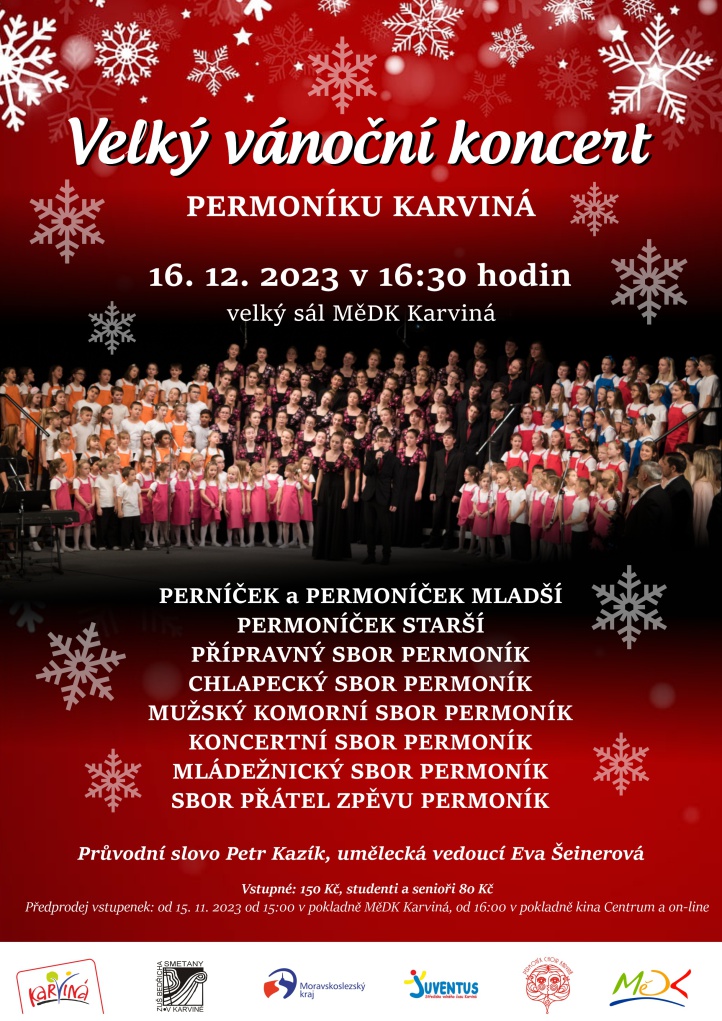 Velký vánoční koncert Permoníku Karviná